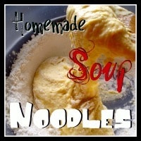 Soup Noodles from OrWhateverYouDo.com