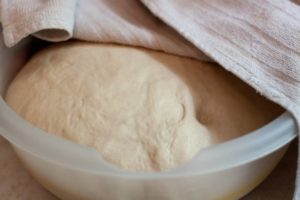 Garlic Fry Bread dough