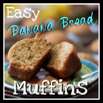 Easy Banana Bread Muffins Easy Banana Bread Muffins