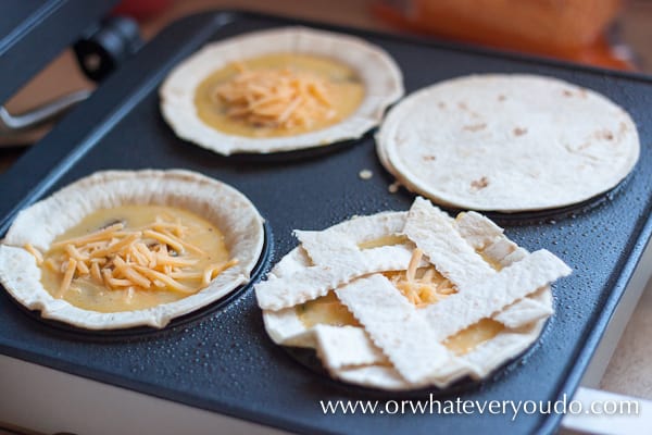 Mini Quiche in your Breville Mini Pie Maker