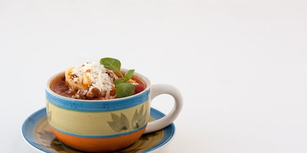 Tortellini Soup from OrWhateverYouDo.com