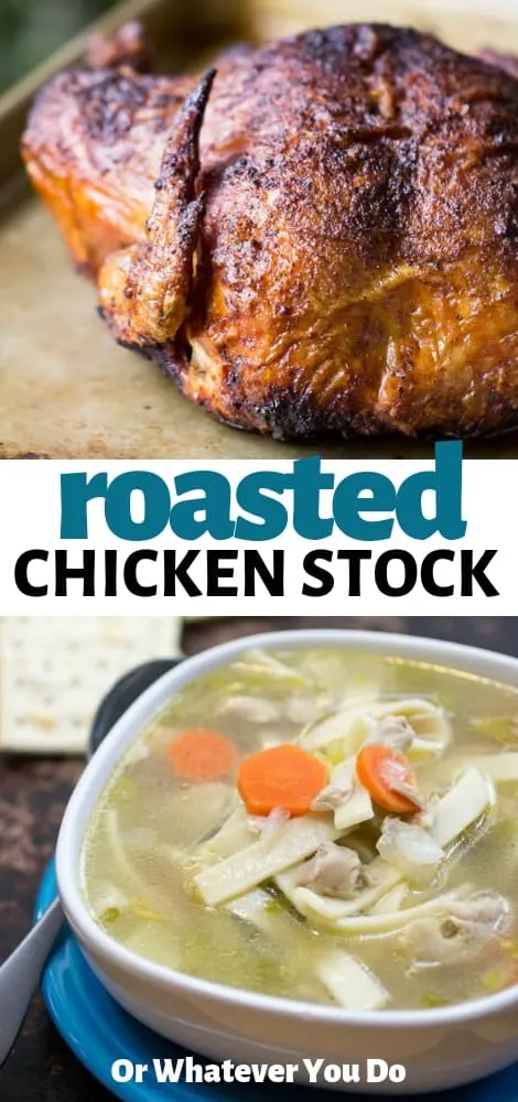 Roasted Chicken Stock