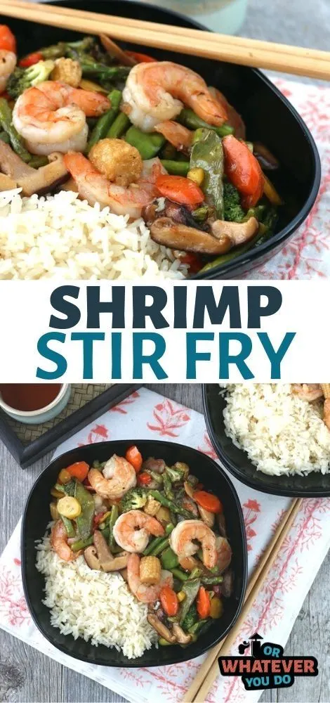 Easy Shrimp Stir-Fry Recipe | Weeknight dinner from Or Whatever You Do