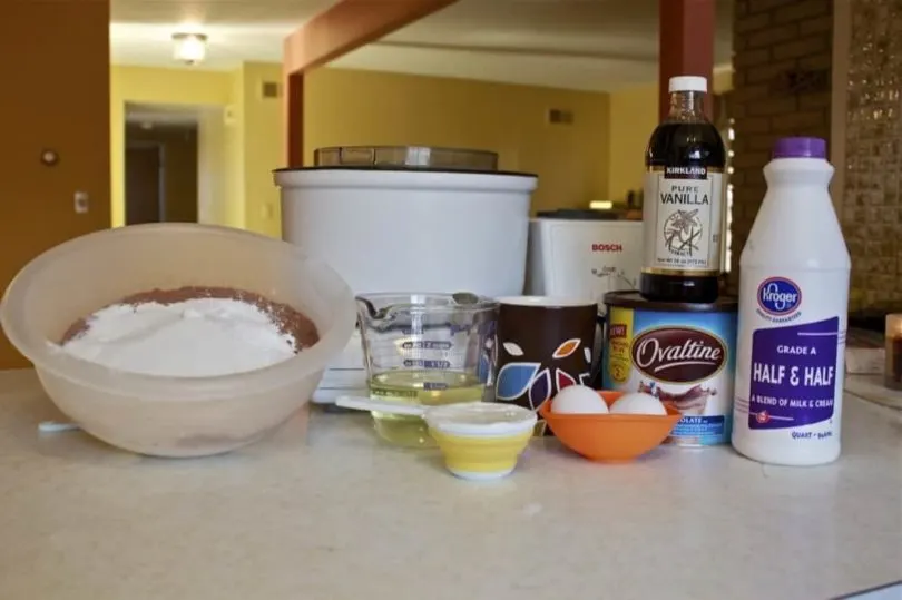 Ovaltine Chocolate Cake and Frosting