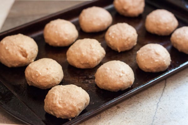 Honey Wheat Oatmeal Rolls from OrWhateverYouDo.com