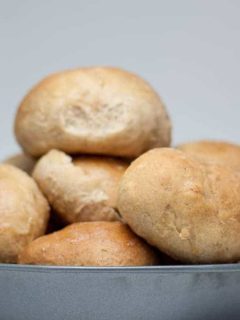 Honey Wheat Oatmeal Rolls