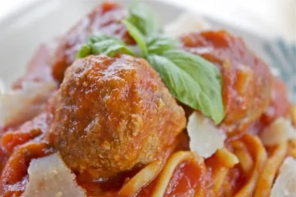 Spaghetti and Meatballs from OrWhateverYouDo.com