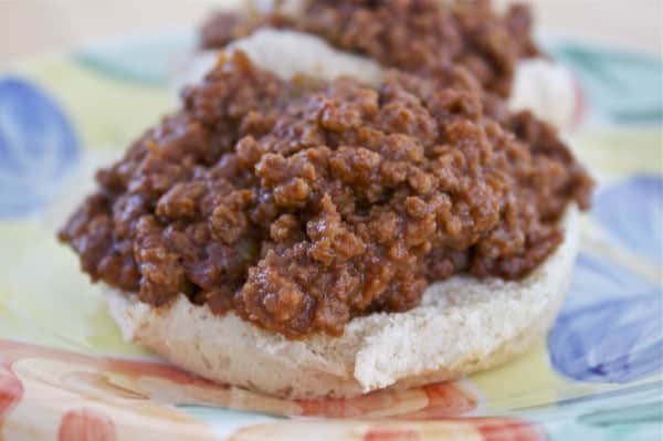 Slow Cooker Sloppy Joes from OrWhateverYouDo.com