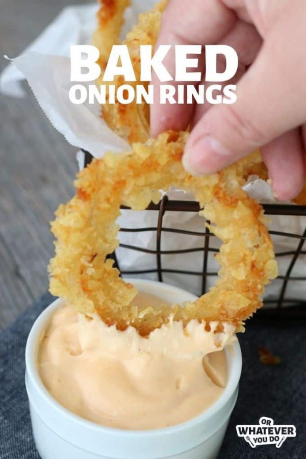 Oven Baked Onion Rings Or Whatever You Do