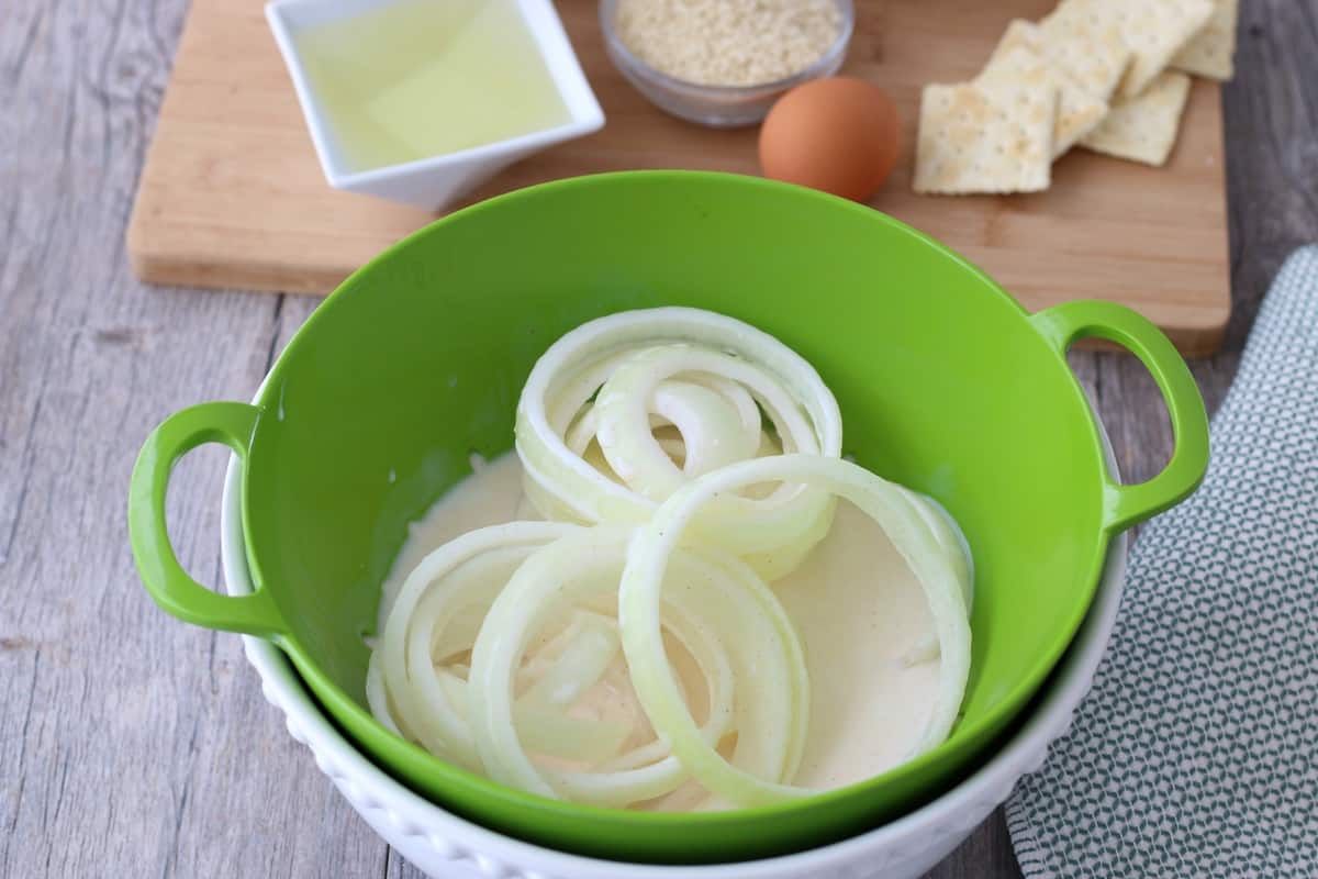 Oven Baked Onion Rings Or Whatever You Do