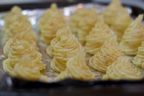 Cheddar Duchess Potatoes from OrWhateverYouDo.com