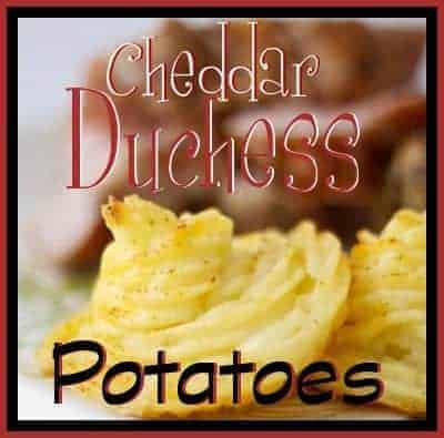 Cheddar Duchess Potatoes