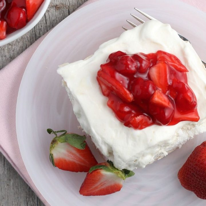 Cherry Berry on a Cloud  Fruit and meringue dessert recipes