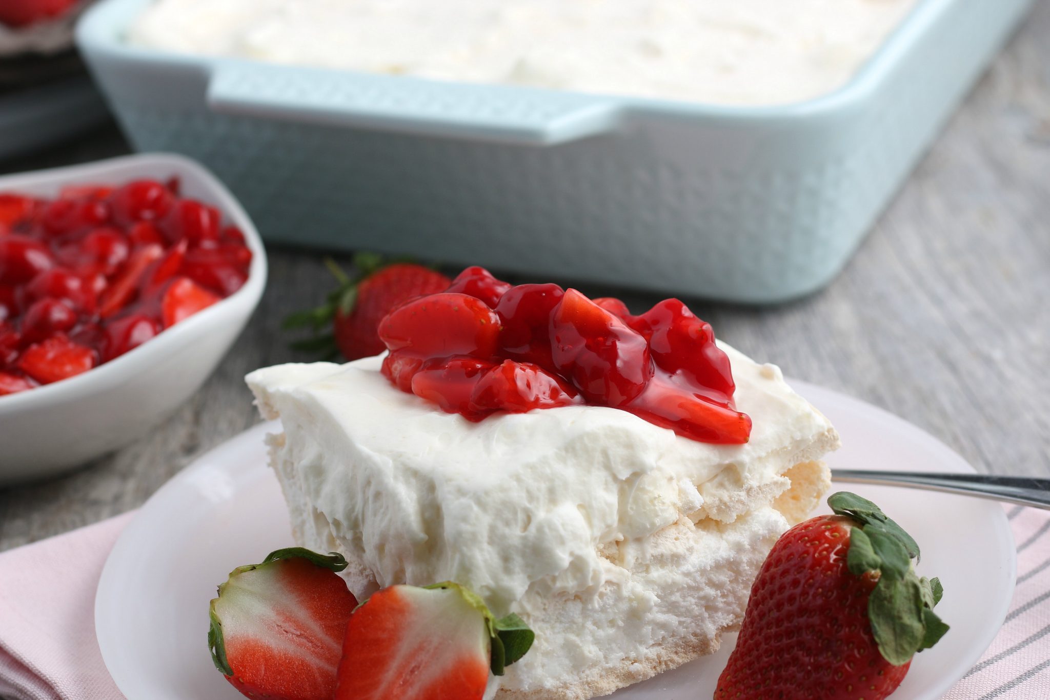Cherry Berry on a Cloud Fruit and meringue dessert recipes