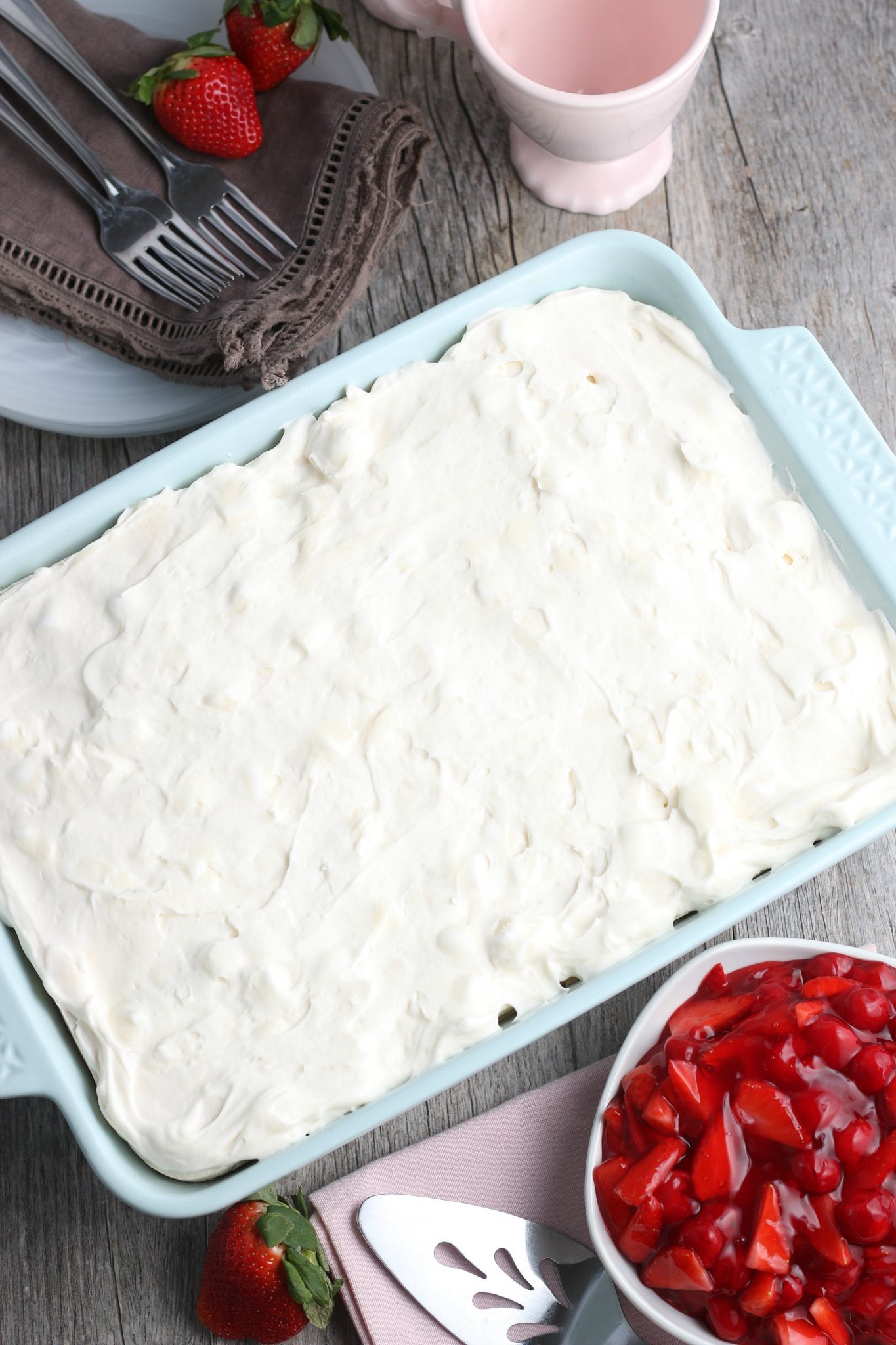 Cherry Berry on a Cloud Fruit and meringue dessert recipes