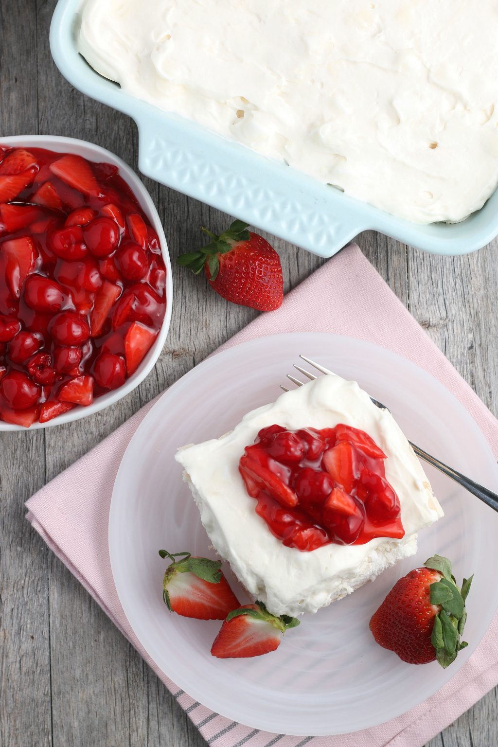 Cherry Berry on a Cloud Fruit and meringue dessert recipes