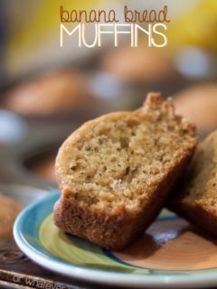 Banana Bread Muffins