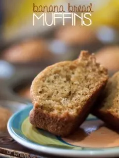 Banana Bread Muffins