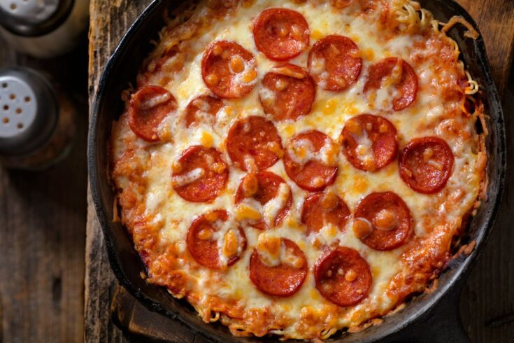 Cast Iron Deep Dish Pizza Crust