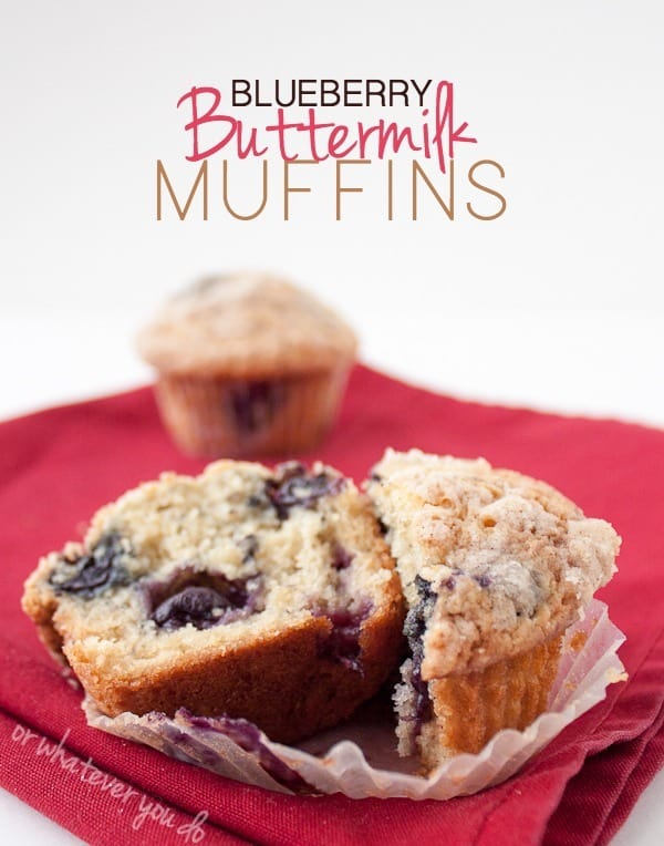 Blueberry Buttermilk Muffins