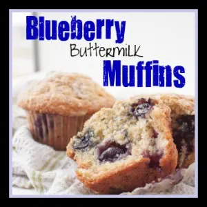 Blueberry Buttermilk Muffins