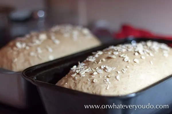 #Buttermilk Oatmeal #Bread #Recipe from OrWhateverYouDo.com