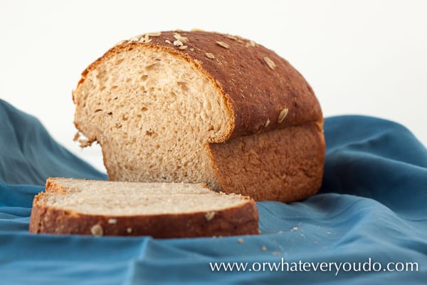 #Buttermilk Oatmeal #Bread #Recipe from OrWhateverYouDo.com