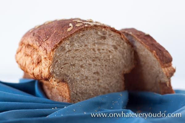 #Buttermilk Oatmeal #Bread #Recipe from OrWhateverYouDo.com