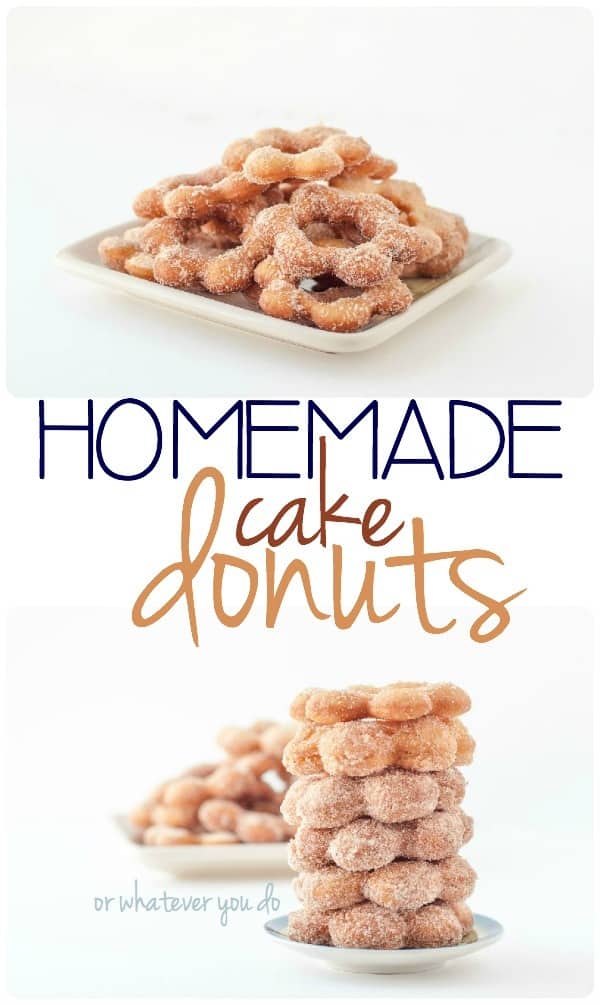 Homemade Cake Donuts 