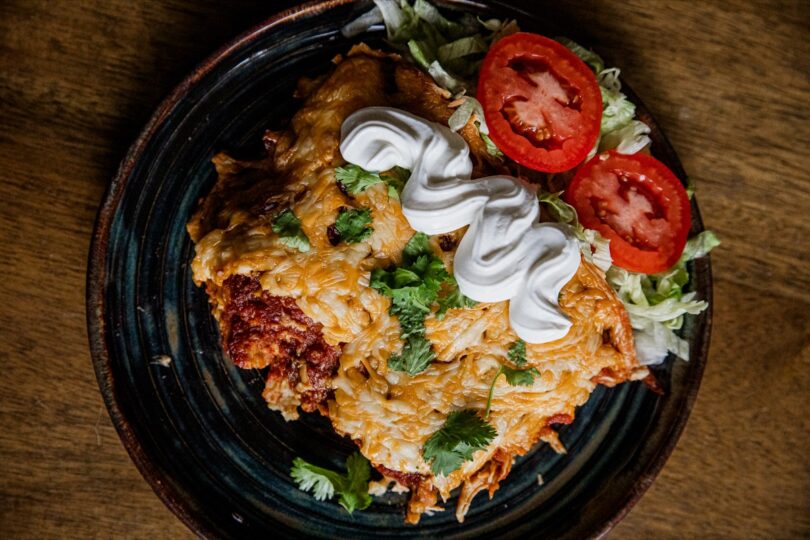 Cheesy Chicken Enchiladas