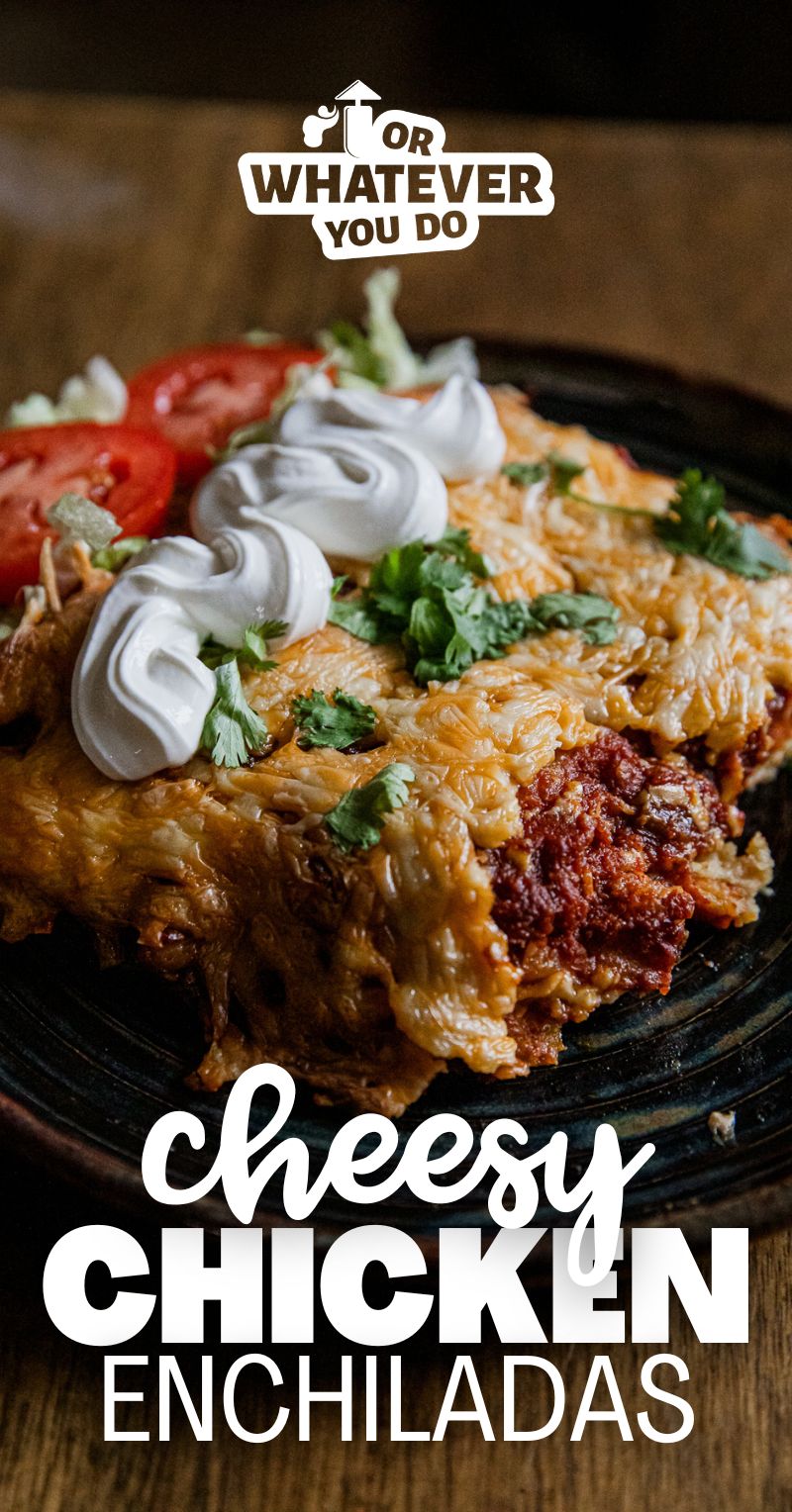 Cheesy Chicken Enchiladas