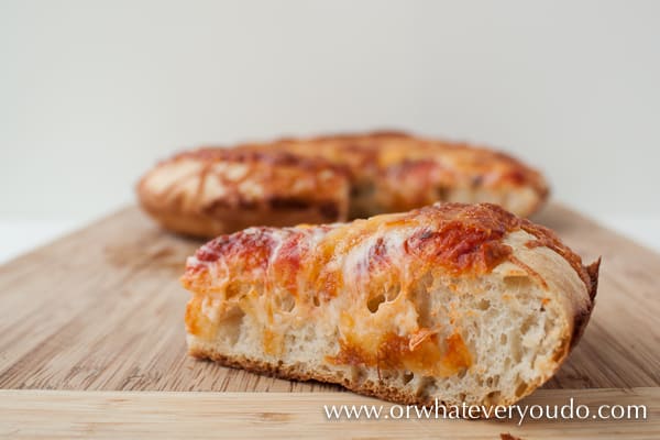 Cast Iron Deep Dish Pizza Crust from OrWhateverYouDo.com