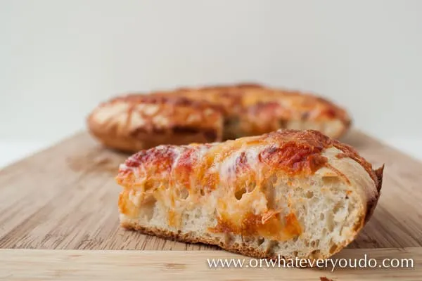 Cast Iron Deep Dish Pizza Crust from OrWhateverYouDo.com