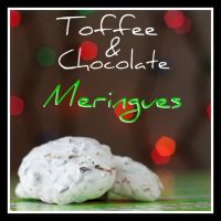 Toffee & Chocolate Meringues - Gluten/Nut Free