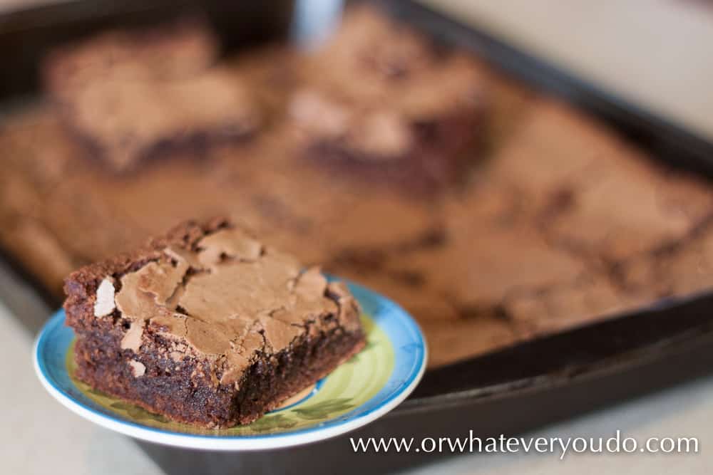 BigBatch Brownies for a Crowd Easy potluck, holiday, or school treat!