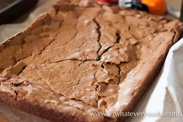 Big Batch #Brownies from OrWhateverYouDo.com