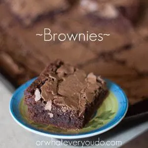 Big-Batch Brownies