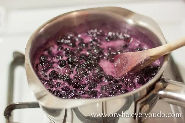 #Blueberry #Syrup from OrWhateverYouDo.com