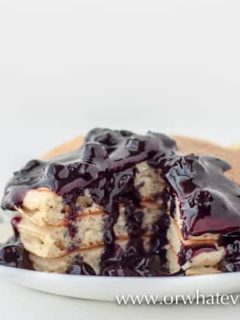homemade blueberry syrup recipe