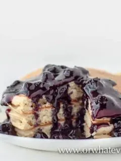 homemade blueberry syrup recipe