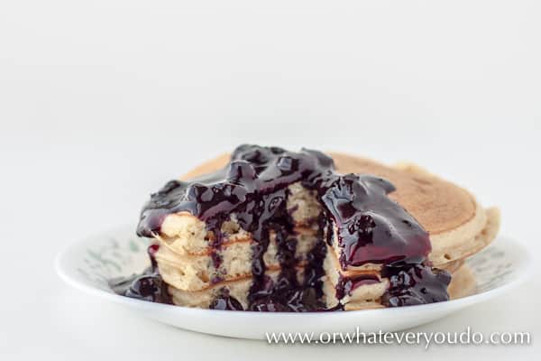 #Blueberry #Syrup from OrWhateverYouDo.com