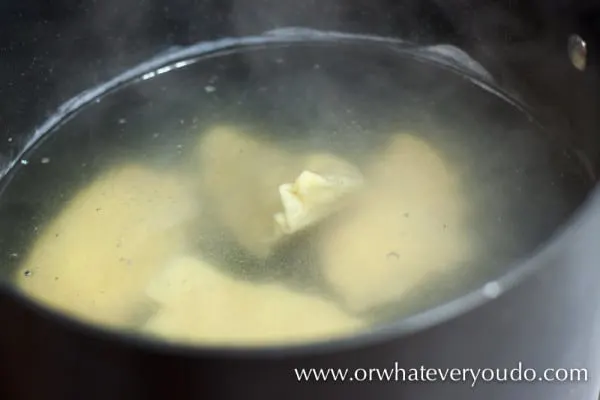 Caramelized Onion Cheddar Potato Pierogies from OrWhateverYouDo.com