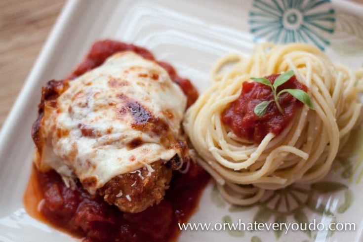 Homemade Chicken Parmesan