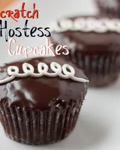 Scratch Hostess Cupcakes from OrWhateverYouDo.com