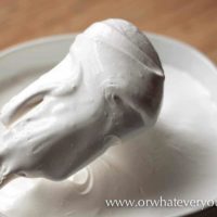 Marshmallow Fluff from OrWhateverYouDo.com