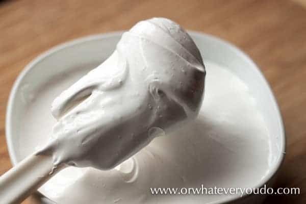 Marshmallow Fluff from OrWhateverYouDO.com