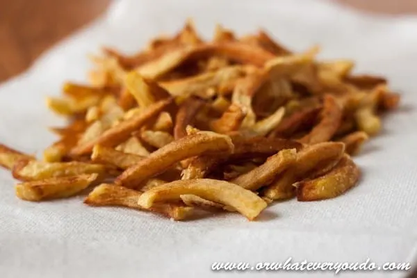 crispy fresh french fries