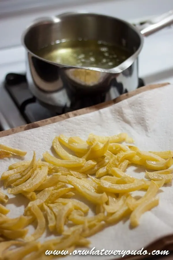 crispy fresh french fries