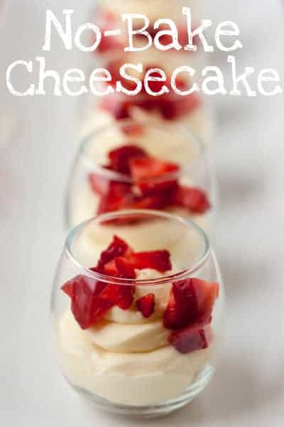 No Bake Cheesecake