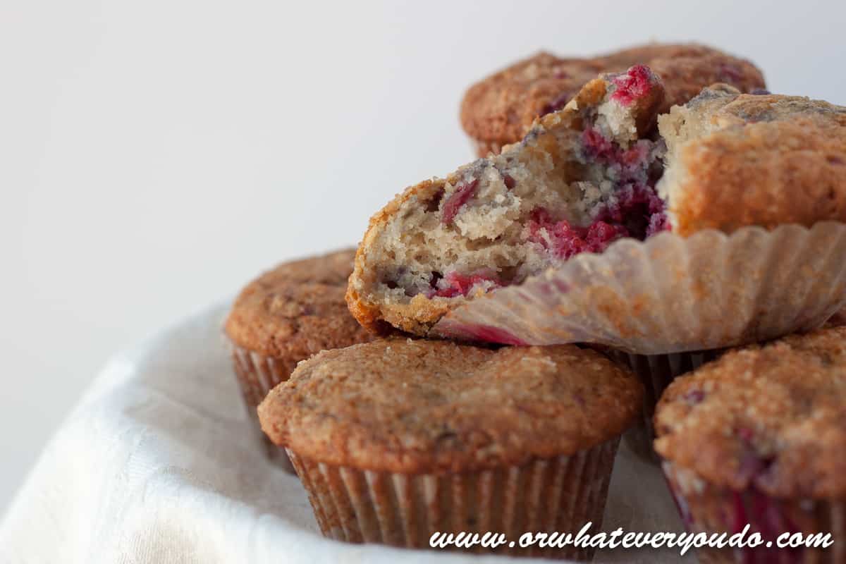 Lemon Raspberry Yogurt Muffins Or Whatever You Do